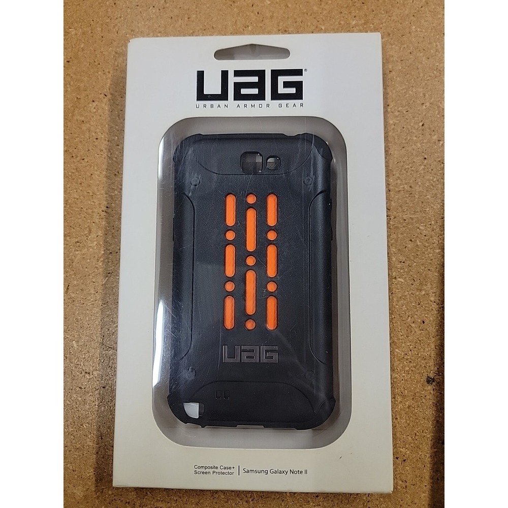 Urban Armor Gear Samsung Galaxy Note II Composite Case + Screen Protector NEW